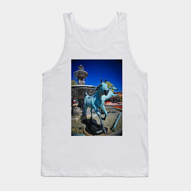 Arabian Horse Sculpture Tank Top by RichardGibb